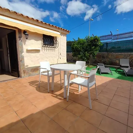 Bungalow Santa Fe Terraza Con Jardin